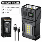 Mini USB Rechargeable LED Flashlight