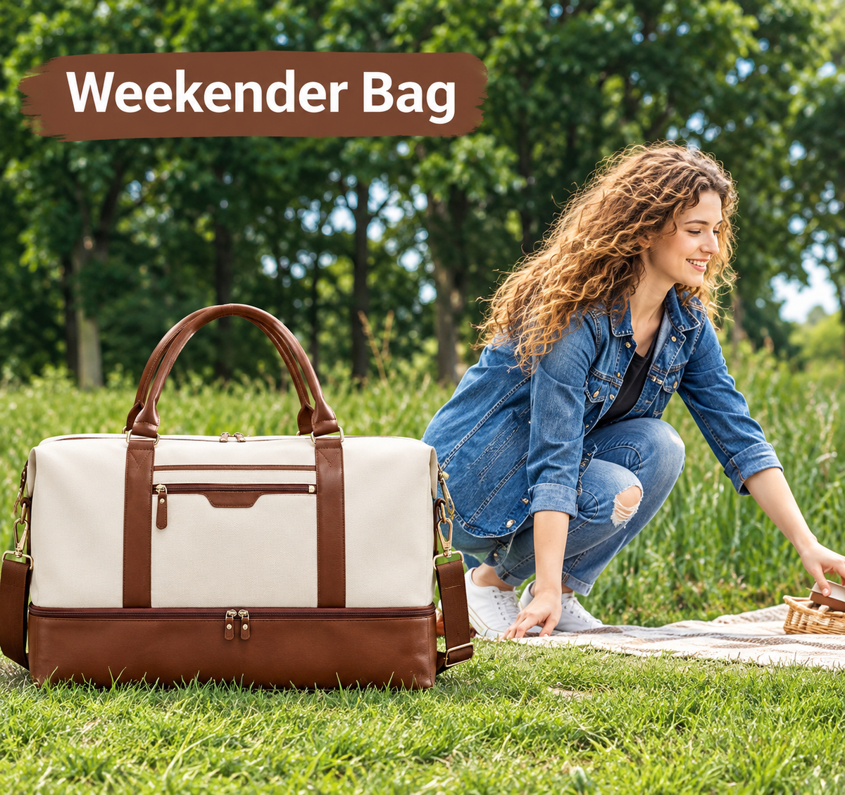 Large Capacity Waterproof Handbag