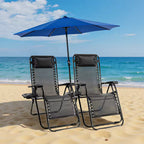 Zero Gravity Reclining Outdoor Lounge Chair