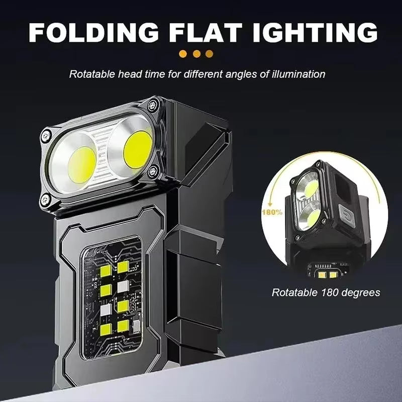 Mini USB Rechargeable LED Flashlight