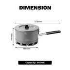Fire-Maple 0.8L Camping Pot