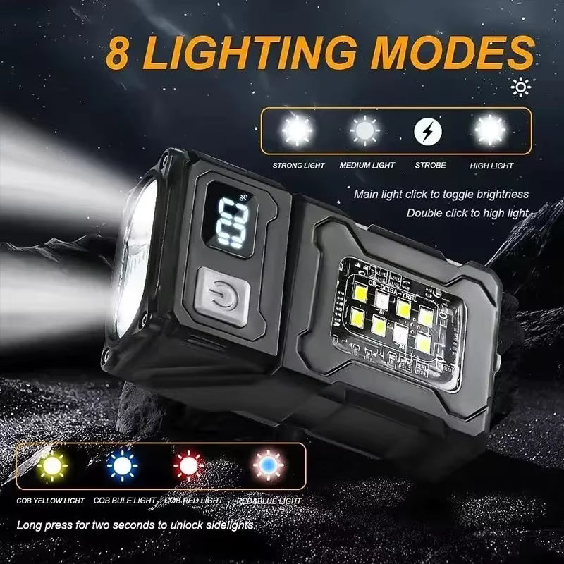 Mini USB Rechargeable LED Flashlight