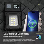 Mini USB Rechargeable LED Flashlight