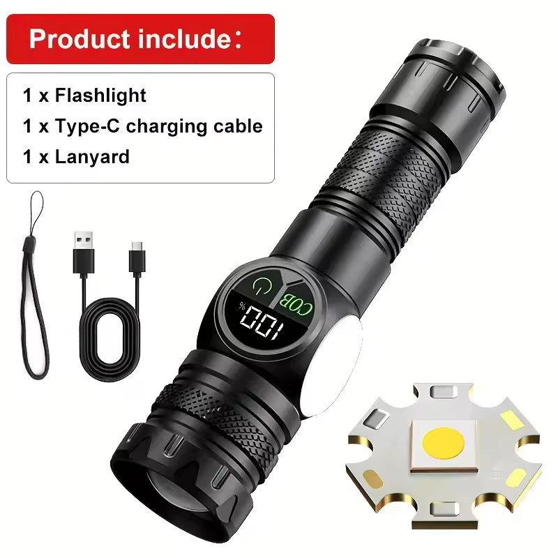 USB Rechargeable Tactical Flashlight