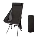 WEST TUNE Folding Camping Chair with Headrest