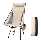 WEST TUNE Folding Camping Chair with Headrest