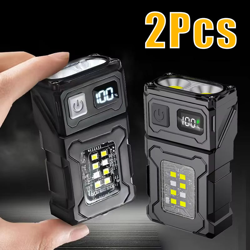 Mini USB Rechargeable LED Flashlight